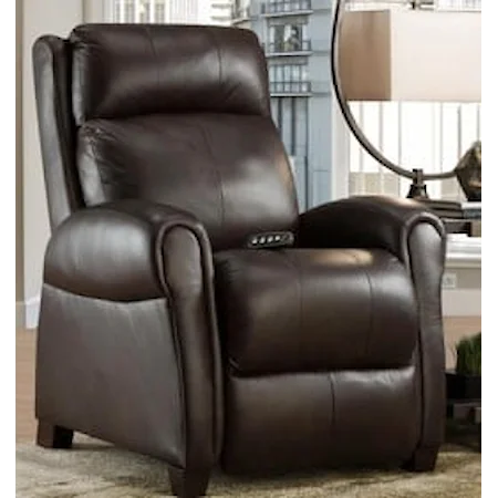 Leather Match Zero Gravity Power Recliner