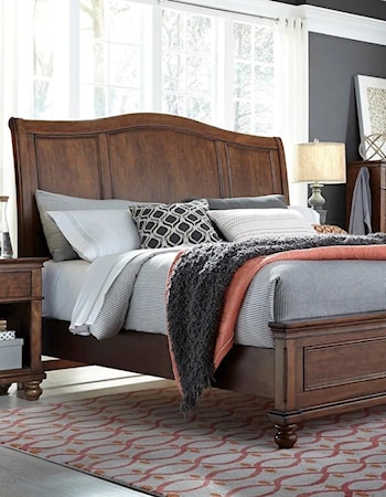 Oakford Queen Sleigh Bed