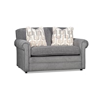 Twin Sleeper Sofa in Charcoal