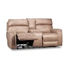 Southern Motion Constantine Constantine Power Loveseat w/Console