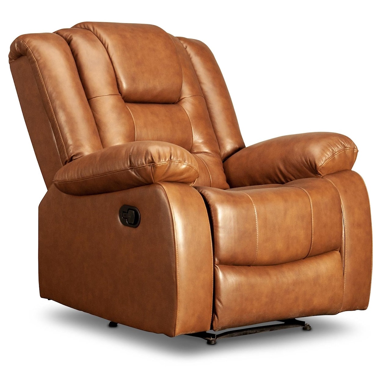 Vogue Home Furnishings Tully Tully Leather Match Recliner