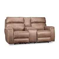 Constantine Power Loveseat w/Console