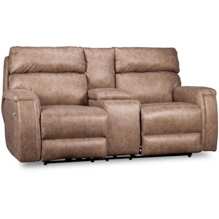 Constantine Power Loveseat w/Console