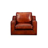 GTR Leather Rayburn Rayburn Leather Swivel Chair