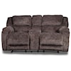 HomeStretch Aramis Aramis Reclining Loveseat with Console