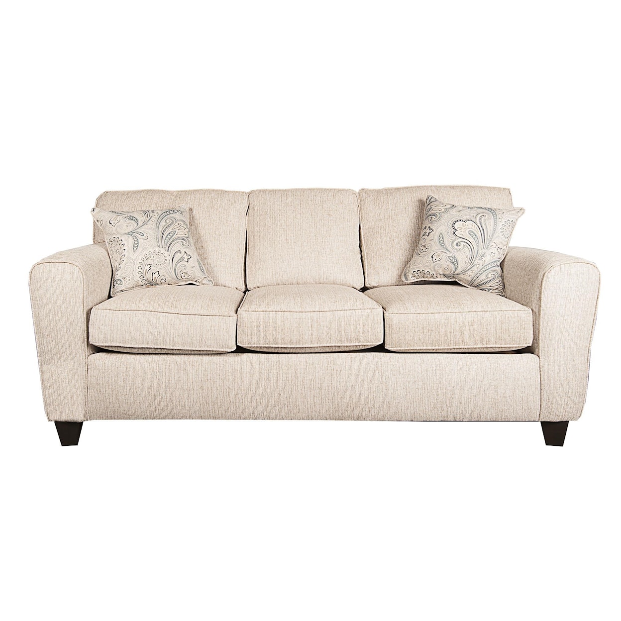 Peak Living Rexanna Rexanna Sofa with Accent Pillows