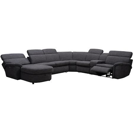 Astra Sleeper Sectional with Power Recliner