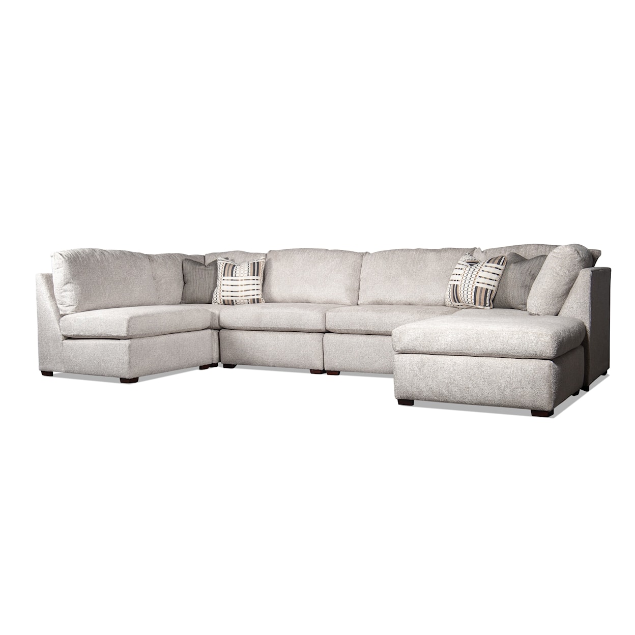 Style Collection by Morris Home Kate Kate Sectional Sofa