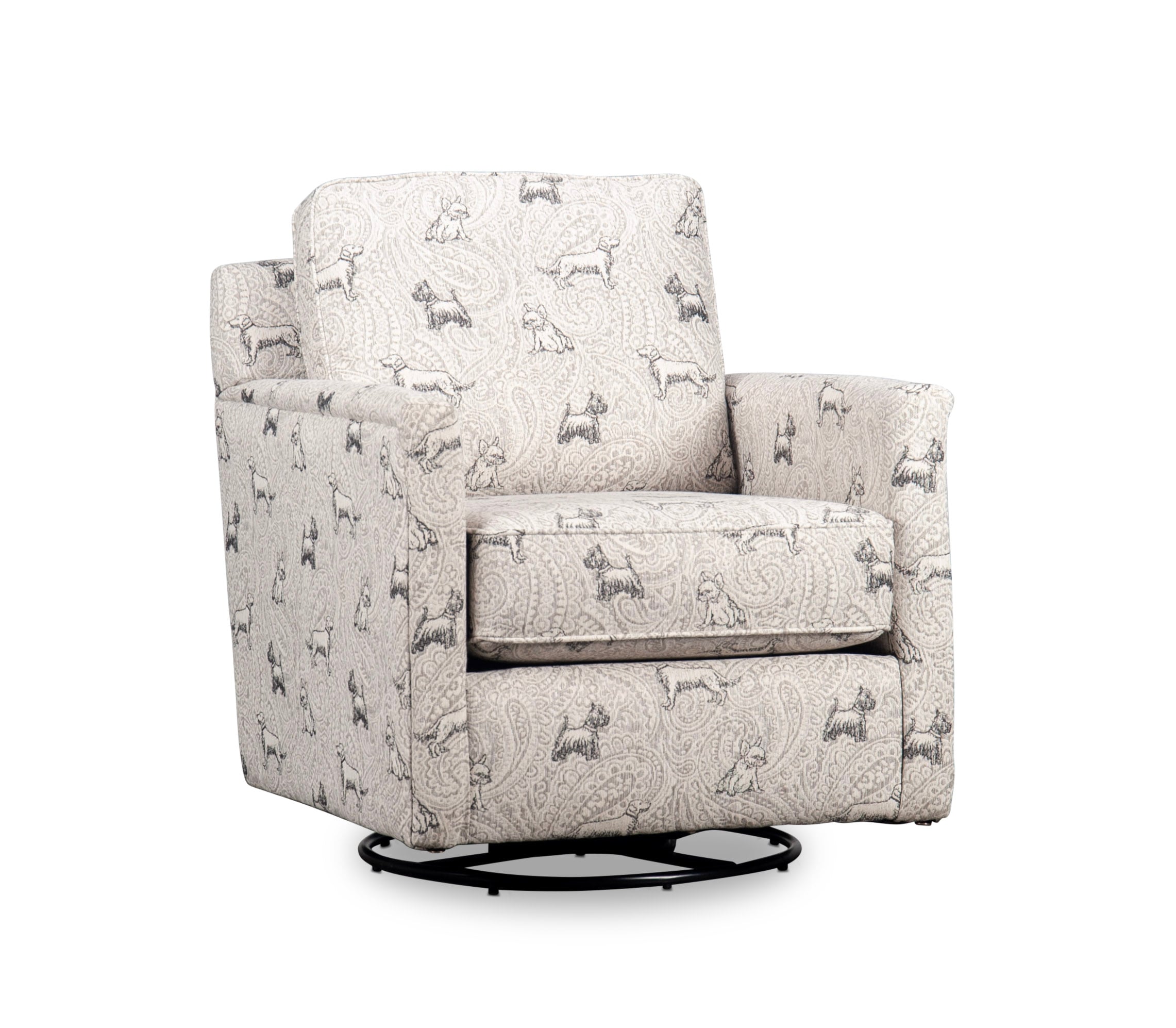 Flora swivel high online chair