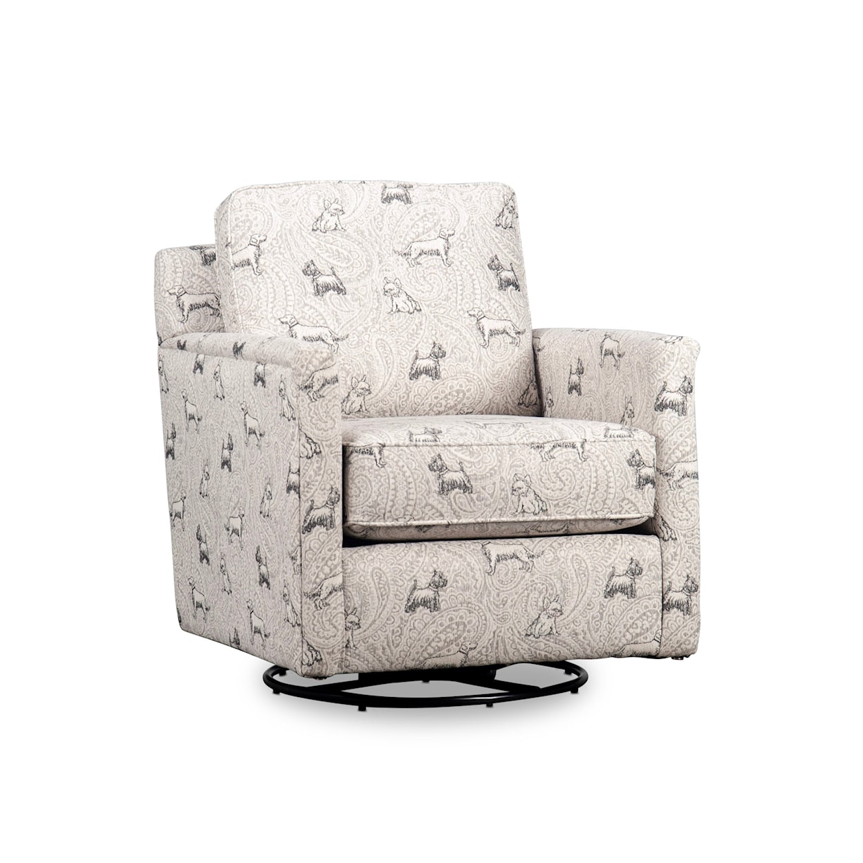 Fusion Furniture Flora Flora Swivel Glide Chair