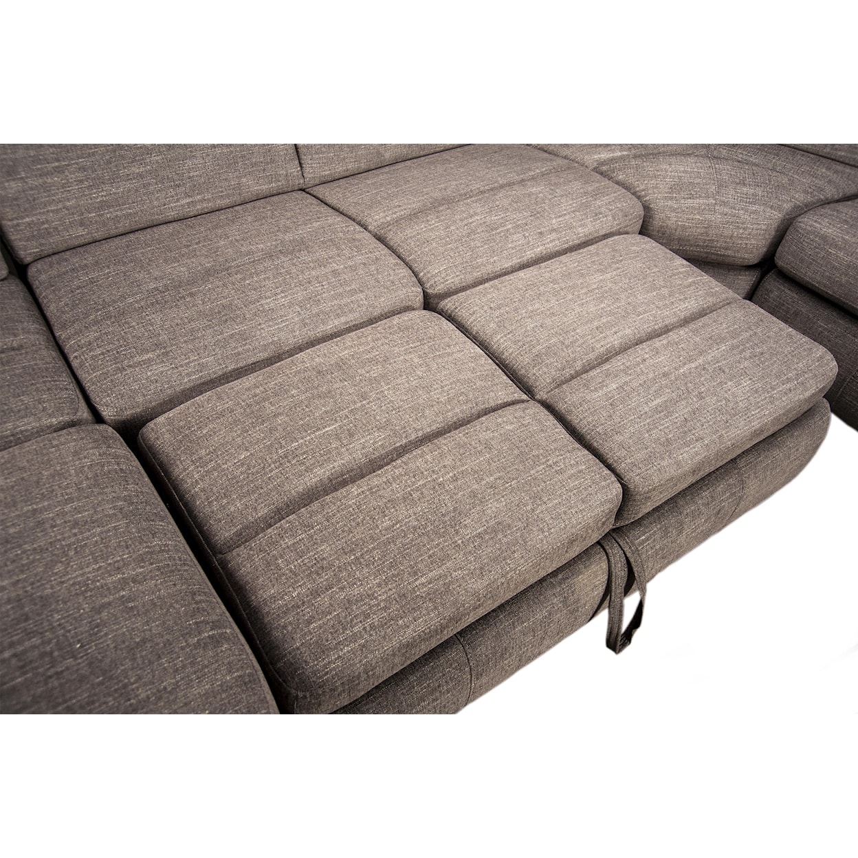 Vogue Home Furnishings Astra Astra Sleeper Sectional with Power Recliner