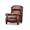 Barcalounger Meade Meade Leather Match Push Back Recliner