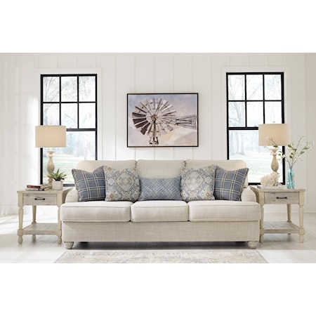 Nicola Sofa with Accent Pillows