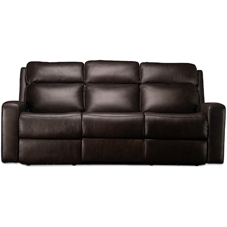 Cordelia Leather Match Power Sofa