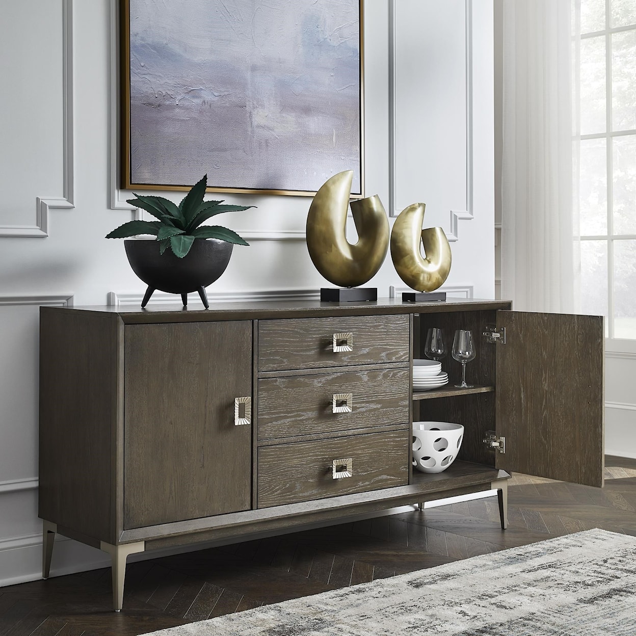 Pulaski Furniture Boulevard by Drew and Jonathan Home  Boulevard Server