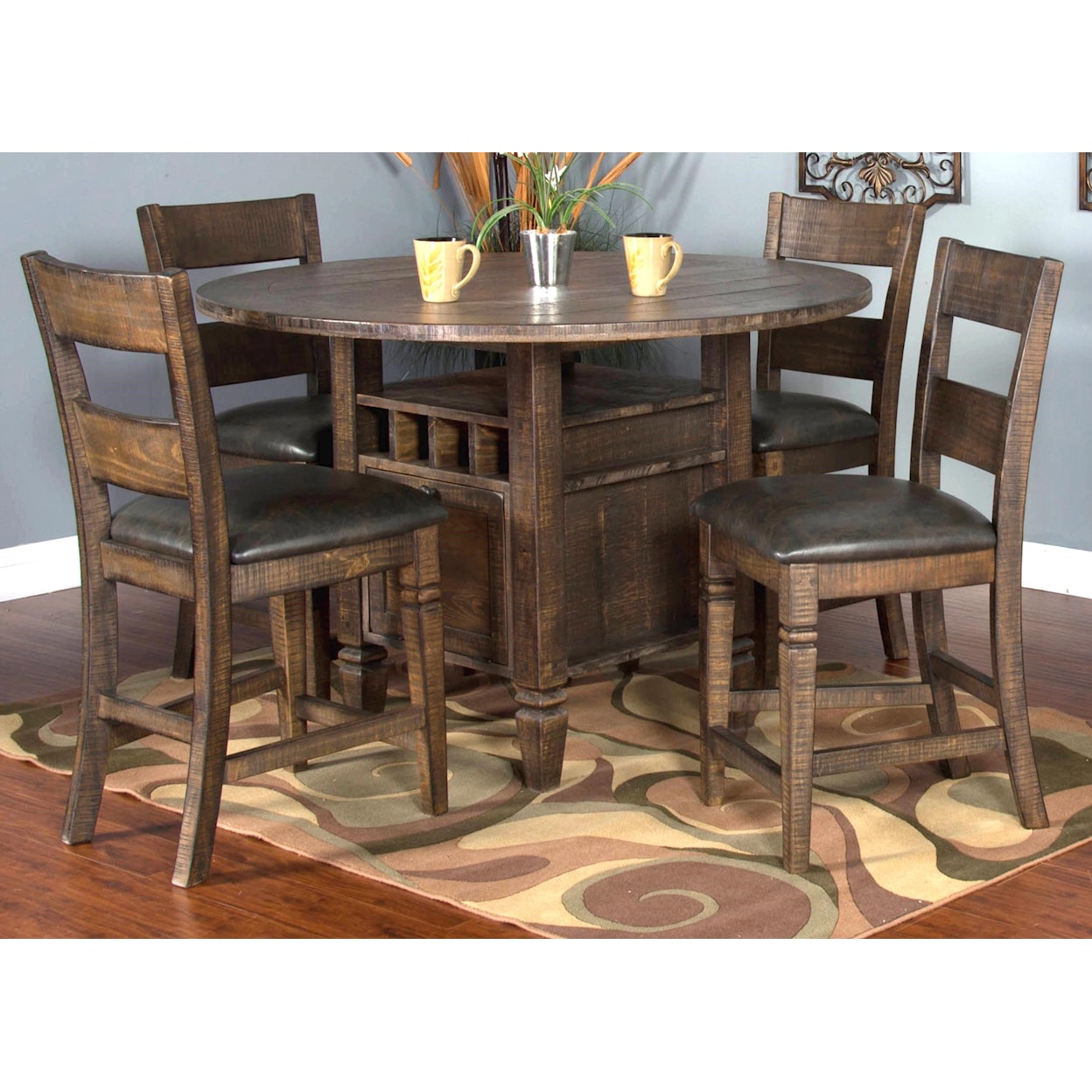 Sunny Designs Thatcher Thatcher 5-Piece Dining Set