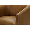GTR Leather Wentworth Wentworth Top Grain Leather Swivel Chair