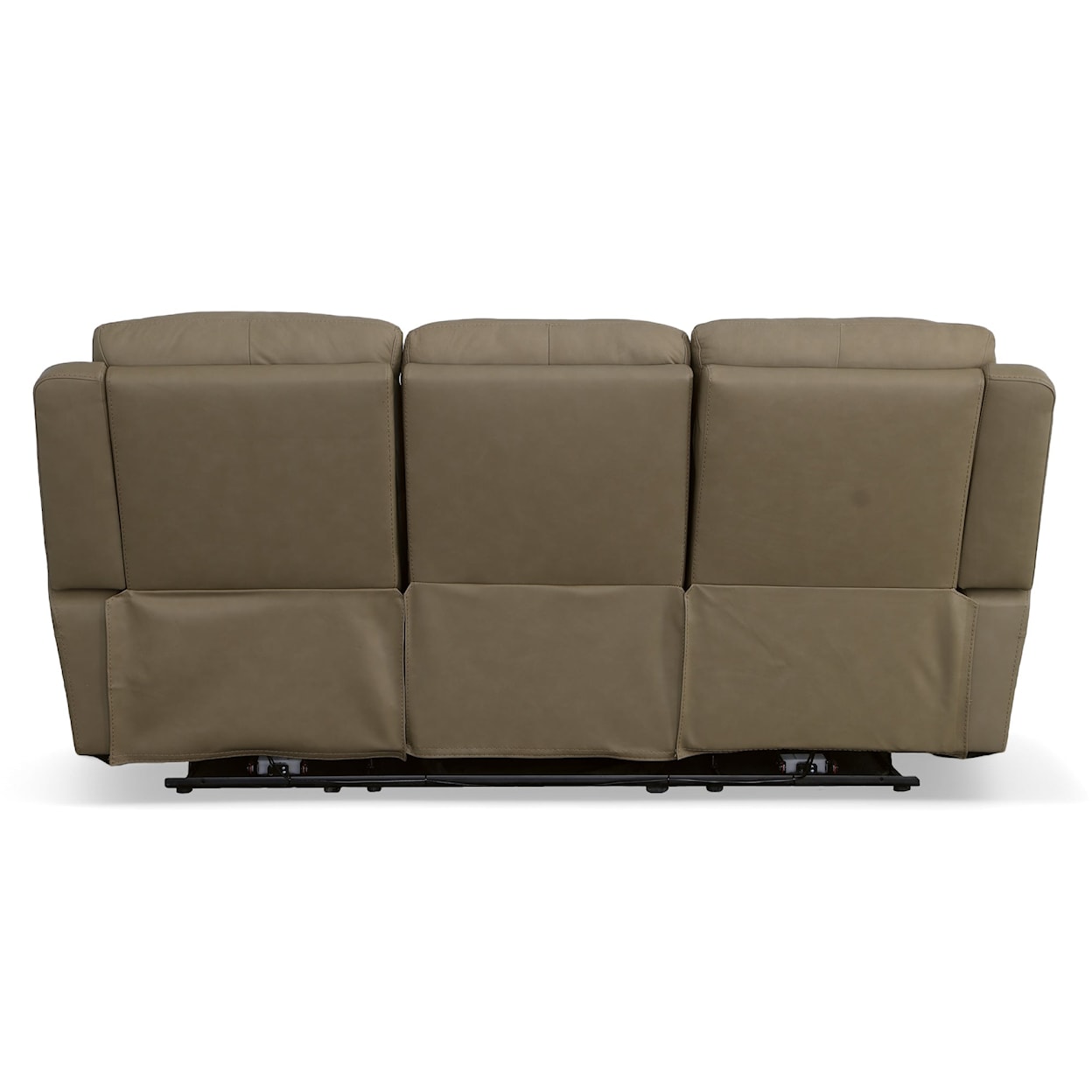 Flexsteel Wynwood Collection Joanne Joanne Power Leather Sofa