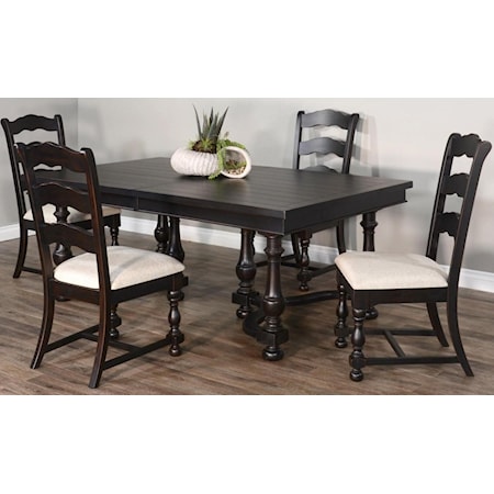 Phoenix 5-PC Dining Set with Drawers