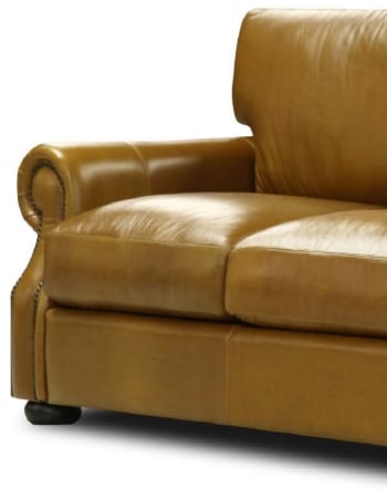 Wentworth Top Grain Leather Loveseat