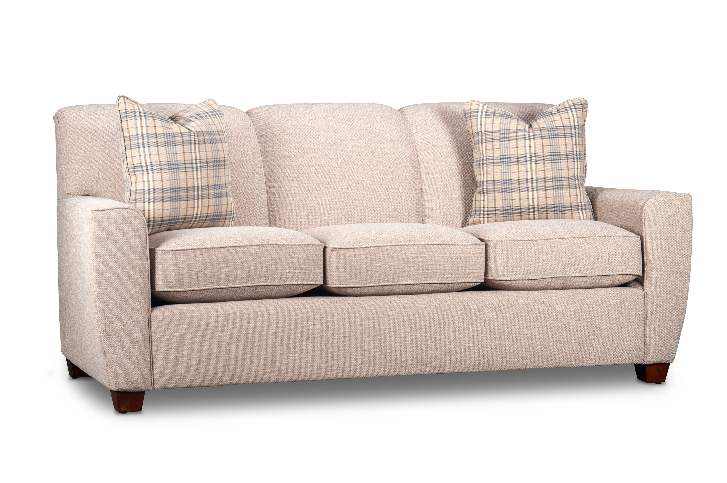 LaZBoy Piper 855350572 Sofa with Accent Pillows Morris Home Uph