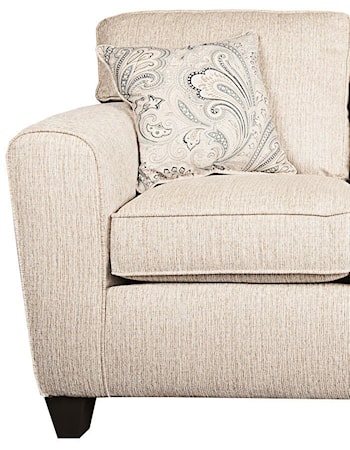 Rexanna Loveseat with Accent Pillows