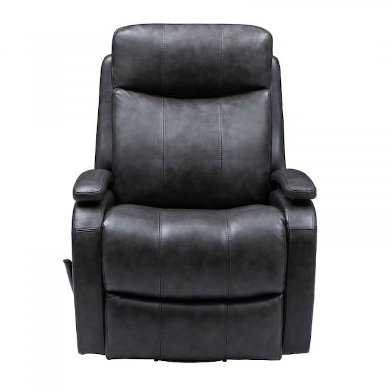 Barcalounger Duffy Duffy Leather Swivel Glider Recliner