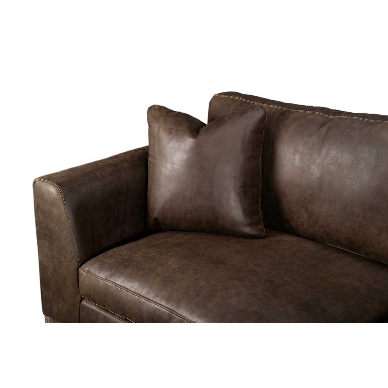 GTR Leather Osmund Osmund Top Grain Leather Sofa
