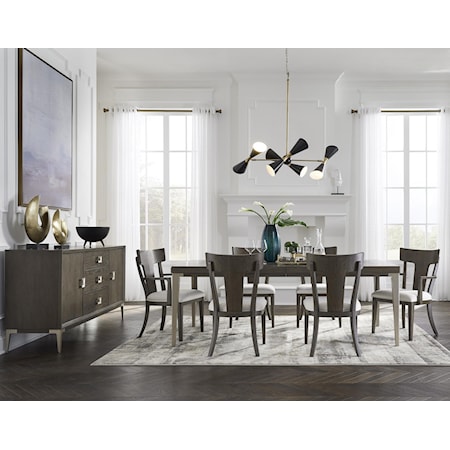 Boulevard 5-Pc Dining Set with Leaf