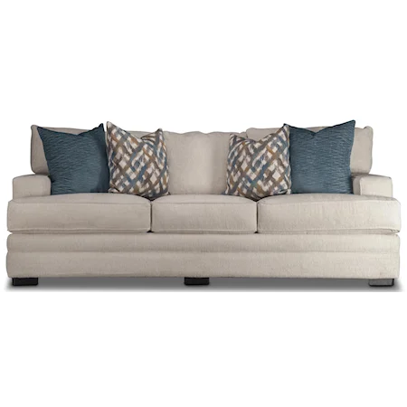 Sofa with Accent Pillows