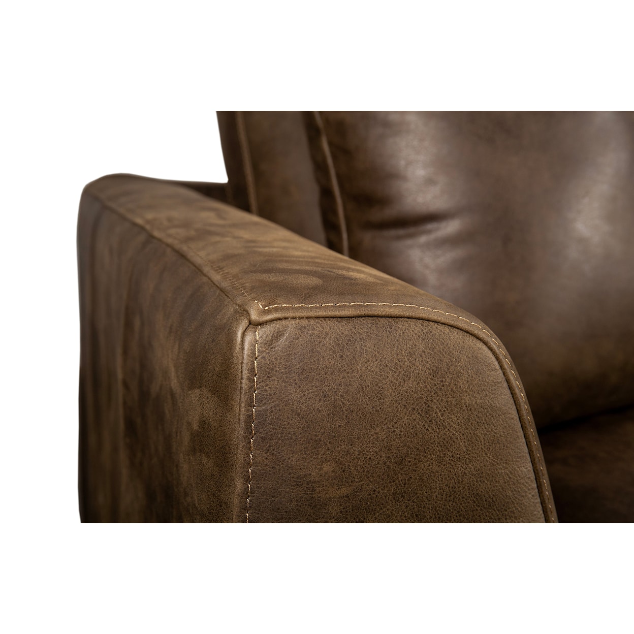 GTR Leather Osmund Osmund Top Grain Leather Loveseat