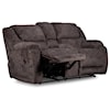 HomeStretch Aramis Aramis Reclining Loveseat with Console