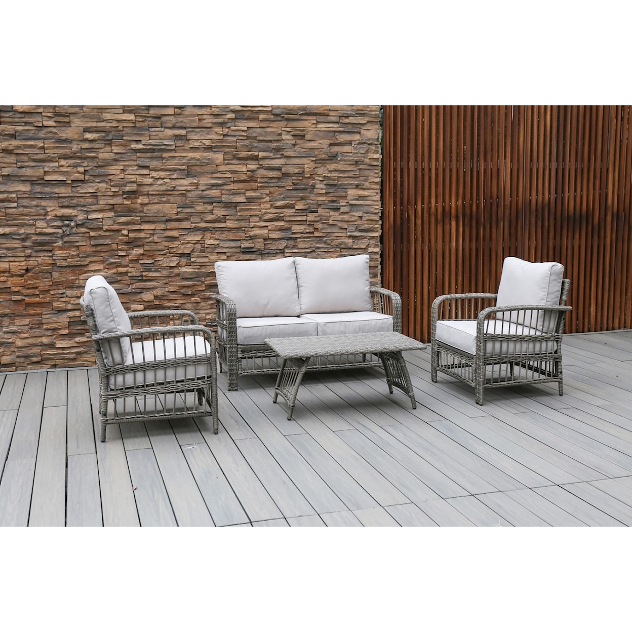 Creative Living clarice Clarice Outdoor Chat Set
