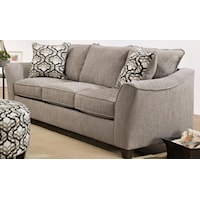 Sofa with Accent Pillows