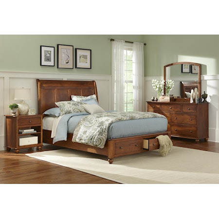 Covington King Storage Bed