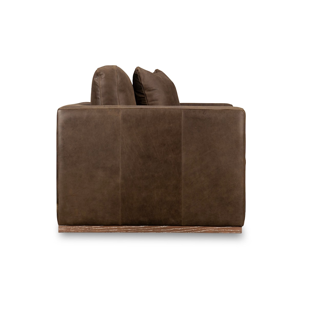 GTR Leather Osmund Osmund Top Grain Leather Swivel Chair