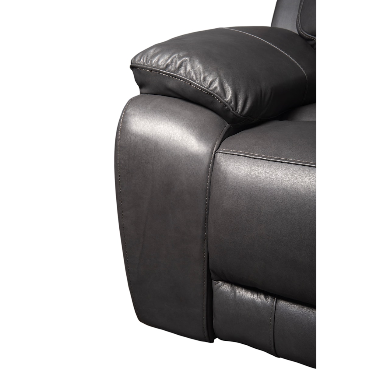 Cheers Jonas Jonas Leather Power Sectional