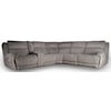 Parker House Solaris Solaris Power Sectional with Power Head Rest