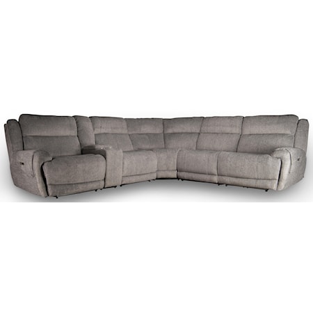 Solaris Power Sectional with Power Head Rest