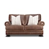 Bernhardt Foster  Foster Leather Loveseat