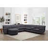 Vogue Home Furnishings Astra Astra Sleeper Sectional with Power Recliner