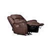 HomeStretch Rhodes Rhodes Zero Gravity Power Recliner in Walnut