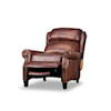 Barcalounger Meade Meade Leather Match Push Back Recliner