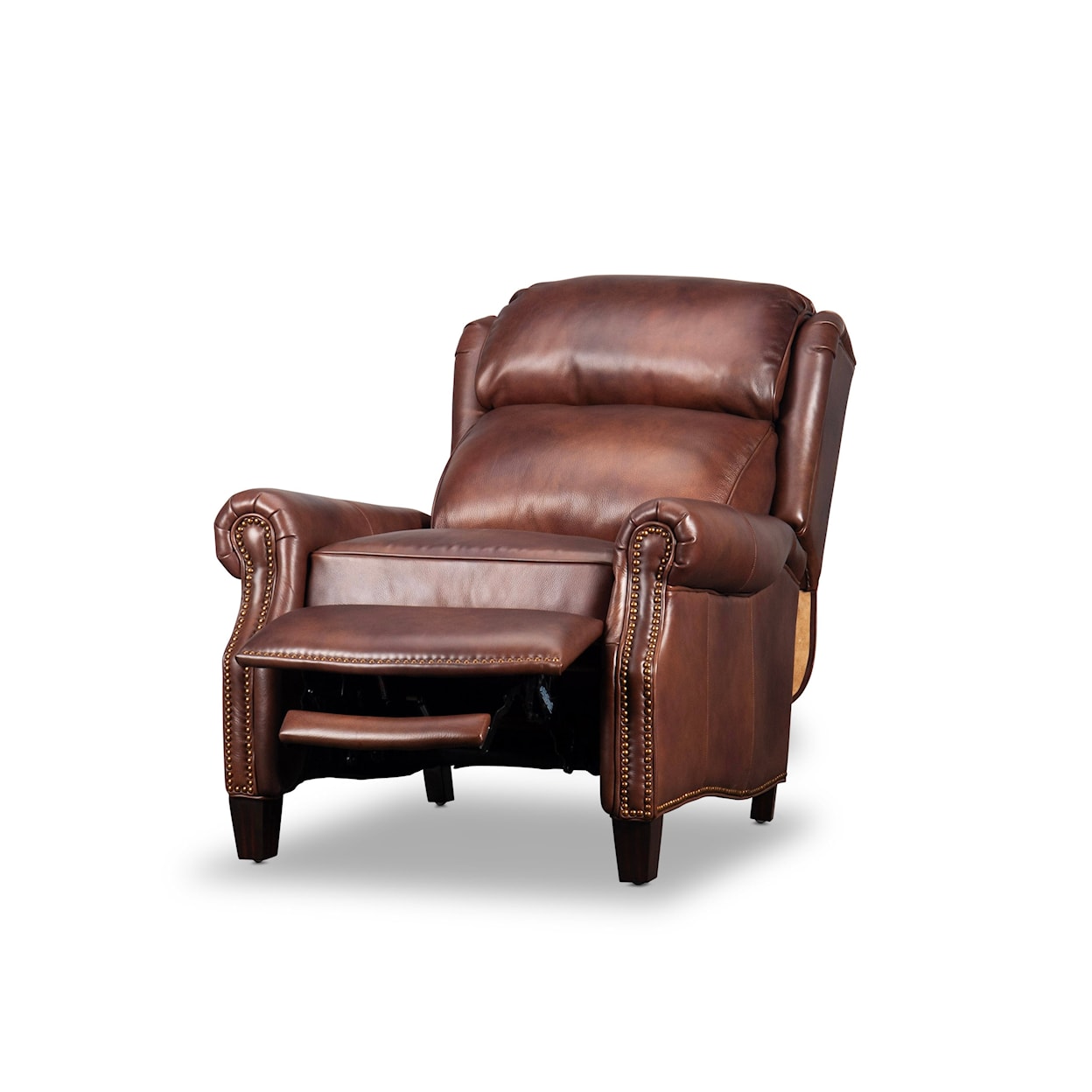 Barcalounger Meade Meade Leather Match Push Back Recliner