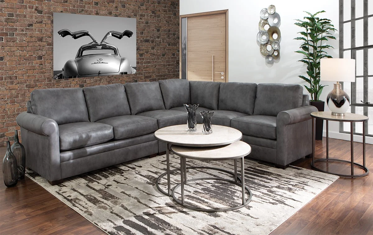 Craftmaster L9 Custom Design Options 100 TOP GRAIN LEATHER 2 PIECE