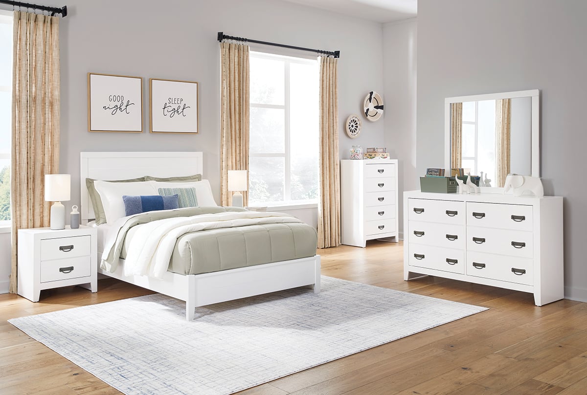 Signature Design By Ashley Binterglen Full Panel Bed | Darvin Furniture ...