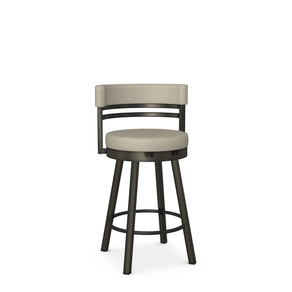 Amisco Ronny SWIVEL COUNTER STOOL Darvin Furniture Bar Bar Stools