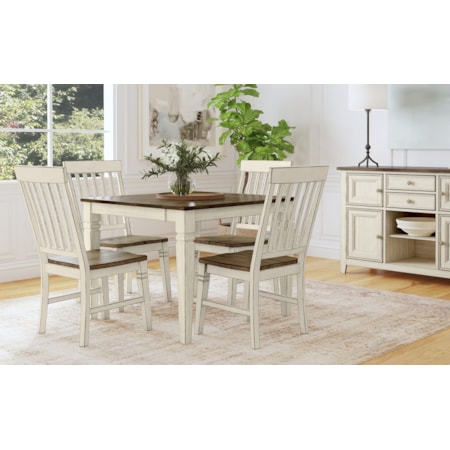 5 PIECE DINING SET