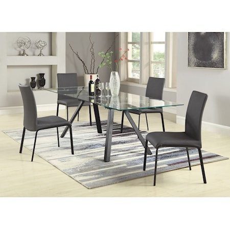 5 PIECE DINING SET