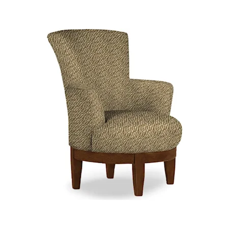 SWIVEL BARREL CHAIR